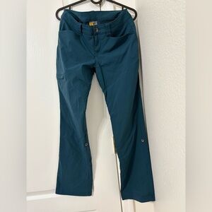 Eddie Bauer Deep Teal Women's Adjustable Hiking Pants